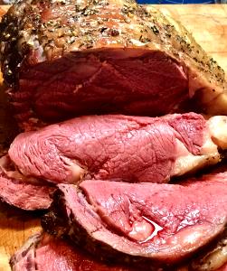3 Oz Beef Ribs (Large End, Trimmed to 1/4" Fat, Select Grade, Cooked, Roasted)