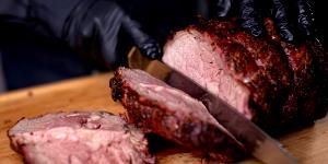 3 Oz Beef Ribs (Small End, Trimmed to 1/2" Fat, Prime Grade, Cooked, Roasted)