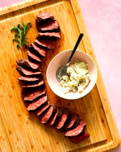 3 Oz Beef, Tri-Tip, Broiled, Slf