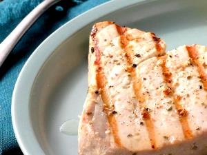 3 Oz Bluefin Tuna (Cooked, Dry Heat)