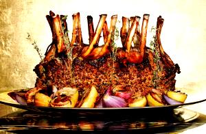 3 Oz Crown Roast, Bone-İn, Roasted
