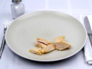 3 Oz Duck Breast Meat and Skin (Young Duckling, Boneless, Cooked Without Skin, Broiled)