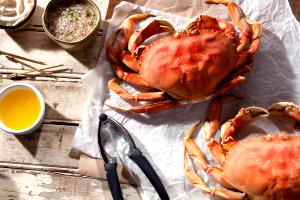 3 Oz Dungeness Crab (Cooked, Moist Heat)