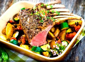 3 Oz *FYFGA Rack Of Lamb,Roasted