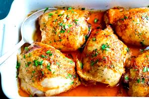 3 Oz *FYFGA Thigh, Baked