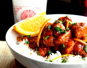 3 Oz Orange Peel Chicken With Sauce