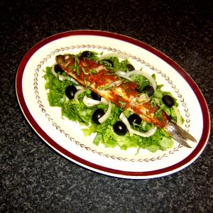 3 Oz Pacific Herring (Fish) (Cooked, Dry Heat)