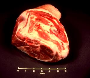 3 Oz Pork Shoulder (Arm Picnic, Cured, Roasted)