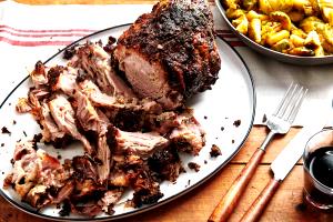 3 Oz Pork Shoulder Roasts (Boston Blade, Cooked, Roasted)