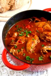 3 Oz Rabbit Meat (Cooked, Stewed)