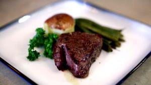 3 Oz Top Sirloin Steak, Boneless, Broiled