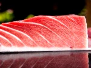 3 Oz Tuna, Bluefin, Fresh, Raw