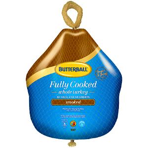 3 Oz Turkey, Smoked, Fully Cooked, Frozen
