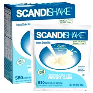 3 Oz Vanilla Weight Gain Shake Mix, Lactose Free