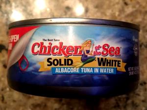 3 Oz White Tuna Fish (Drained Solids In Water, Canned)