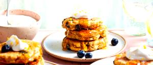 3 pancakes (105 g) Blueberry Pancakes
