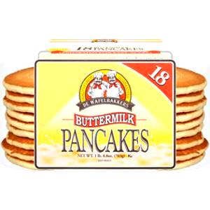 3 pancakes (117 g) Buttermilk Pancakes