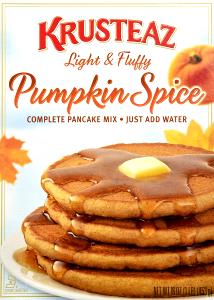 3 pancakes (4.5 oz) Pumpkin Spice Pancake & Waffle Mix