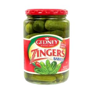 3 pickles (28 g) Zingers Dill Babies