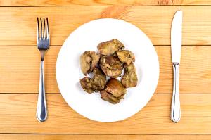 3 pieces (118 g) Chicken Livers