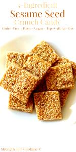 3 pieces (15 g) Sesame Crunch