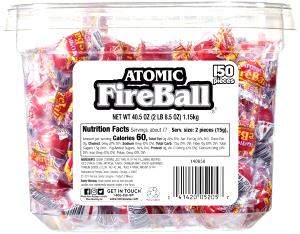 3 pieces (17 g) Atomic Fire Balls