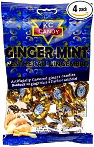 3 pieces (2 g) Ginger Mints