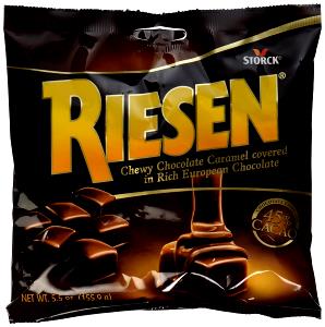 3 pieces (27 g) Riesen Chocolate Caramel Candies