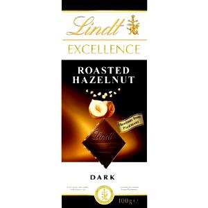 3 pieces (30 g) Excellence Roasted Hazelnut Dark Chocolate
