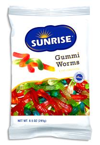 3 pieces (31 g) Gummi Worms