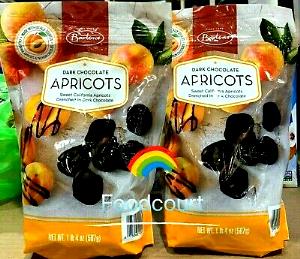 3 pieces (32 g) Dark Chocolate Apricots