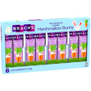 3 pieces (33 g) Chocolate Covered Marshmallow Rabbits