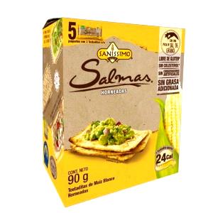 3 pieces (33 g) Corn Tostadas