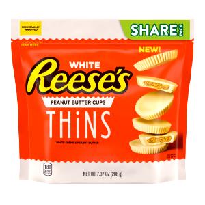 3 pieces (33 g) White Peanut Butter Cups Thins