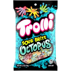3 pieces (37 g) Sour Brite Octopus