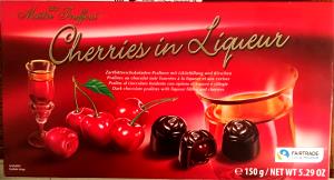 3 pieces (39 g) Chocolate Liqueur Cherries
