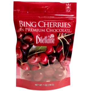 3 pieces (40 g) Milk Chocolate Bing Cherries