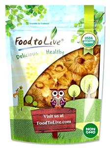 3 pieces (40 g) Unsweetened Dried Pineapple Rings