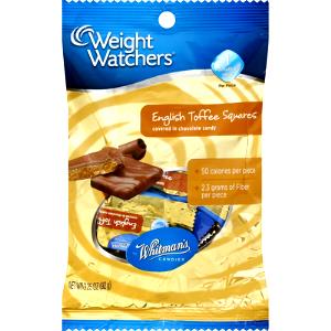 3 pieces (40 g) Weight Watchers English Toffee Squares