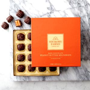 3 pieces (43 g) Dark Chocolate Peanut Butter Meltaways