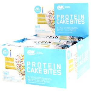 3 pieces (63 g) Protein Cake Bites - Birthday Cake