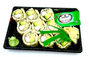 3 pieces (90 g) Brown Rice California Rolls