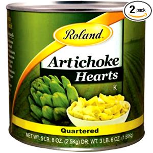 3 pieces Artichoke Hearts