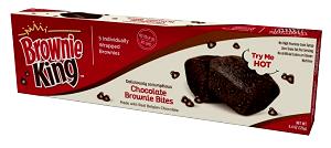 3 pieces Belgian Chocolate Walnut Brownie Bites