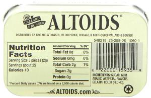 3 pieces Cinnamon Mints