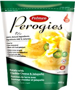3 Pierogis Pierogi, Potato, Cheddar & Jalapeno