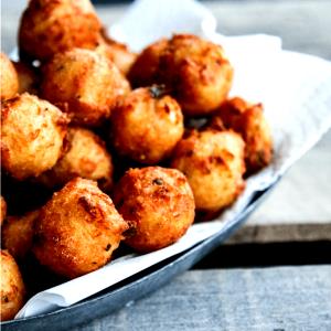 3 poppers Potato Poppers