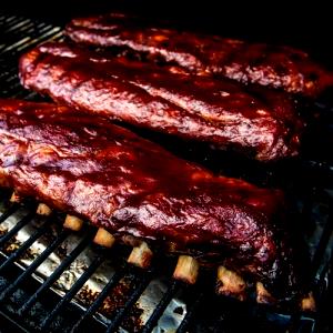3 ribs & 4 tbsp sauce (140 g) Premium Seasoned Baby Back Ribs with Barbecue Sauce