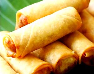 3 rolls (25 g) Vegetable Mini Spring Rolls