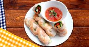 3 rolls (60 g) Thai-Style Shrimp Spring Rolls